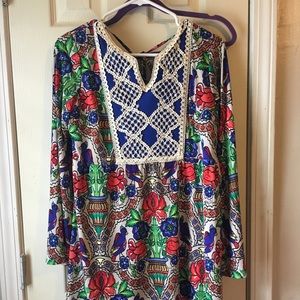 Judith March Dress w/Bell Sleeves